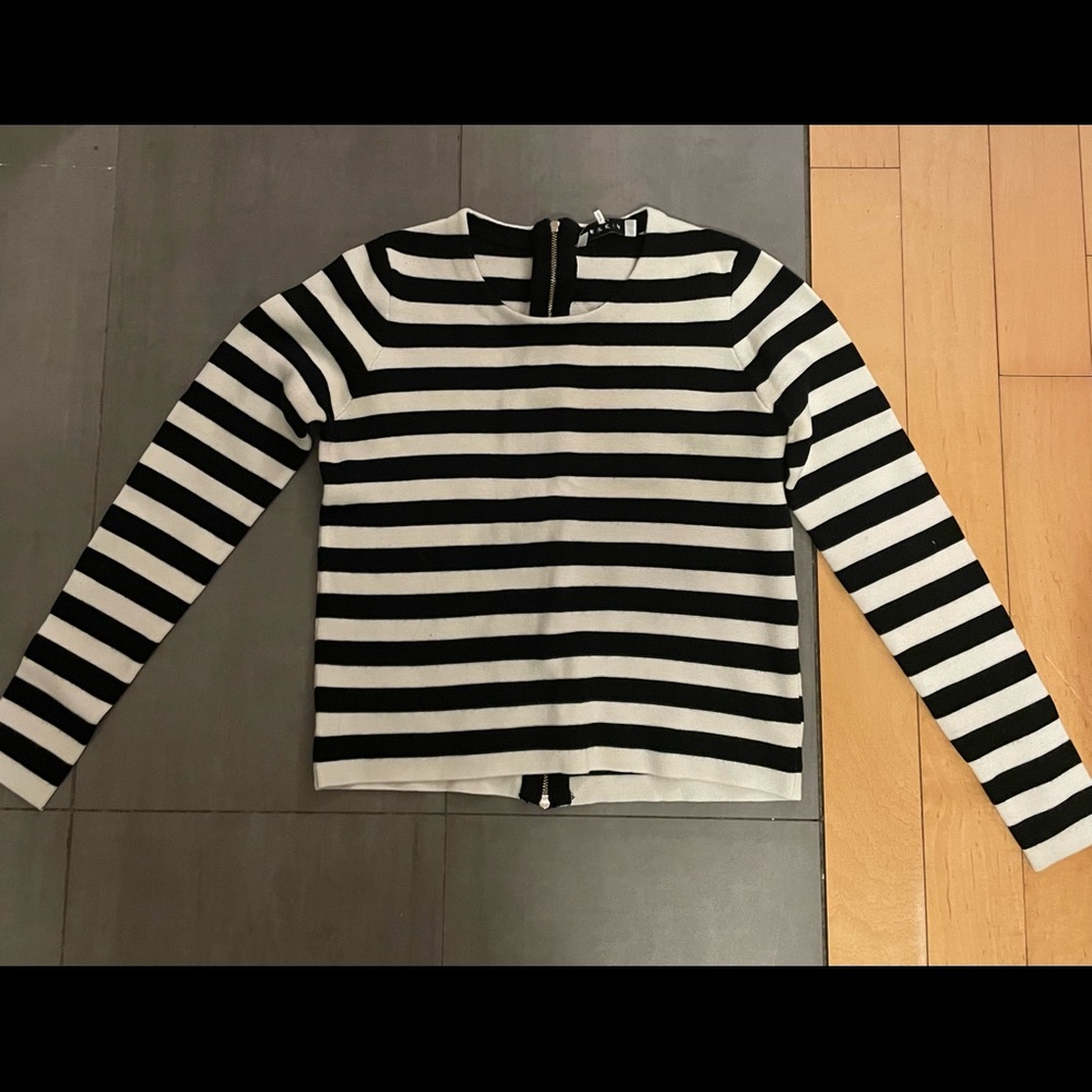 Sandro Striped Sweater